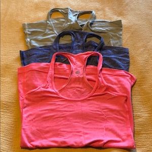Lululemon Cool Razorback Tanktops